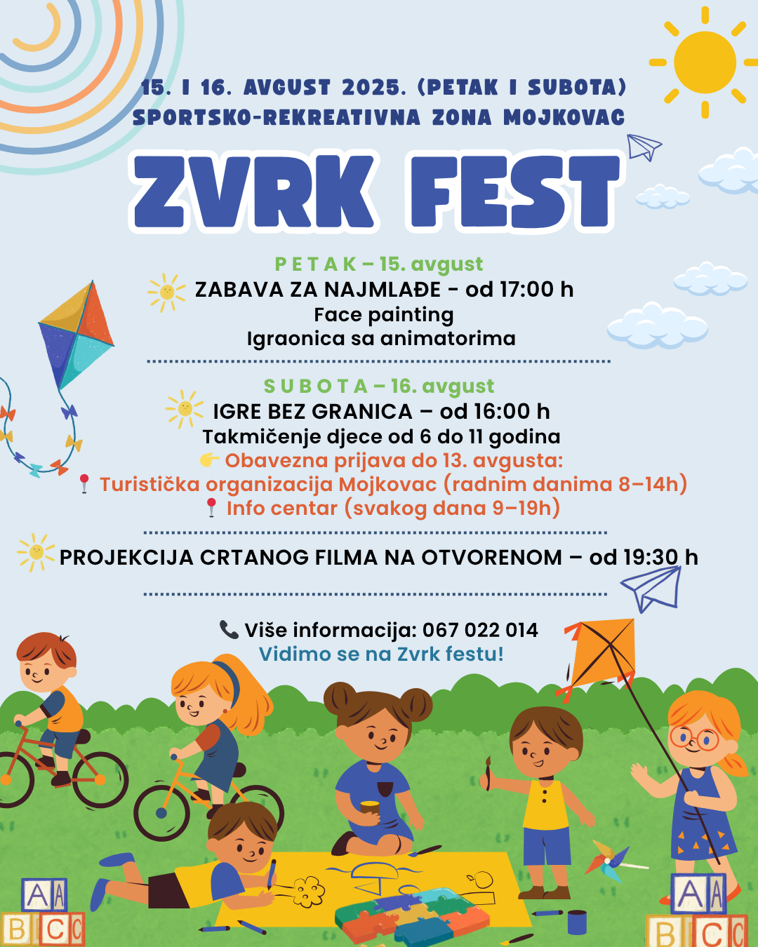 ZVRK FEST 2025 – Dva sjajna dana za djecu i porodicu!